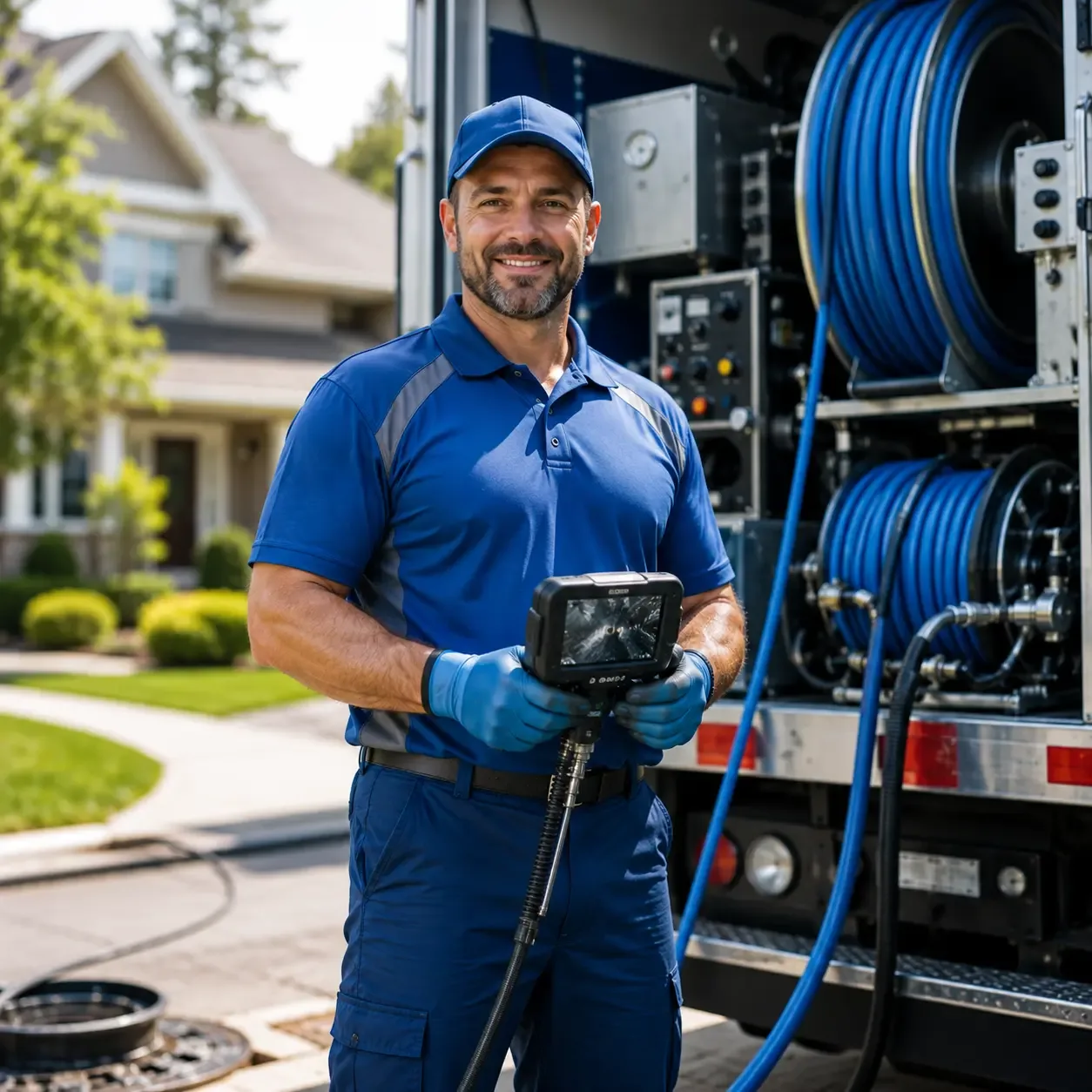 Local outdoor drain cleaning specialists in Hugo, MN